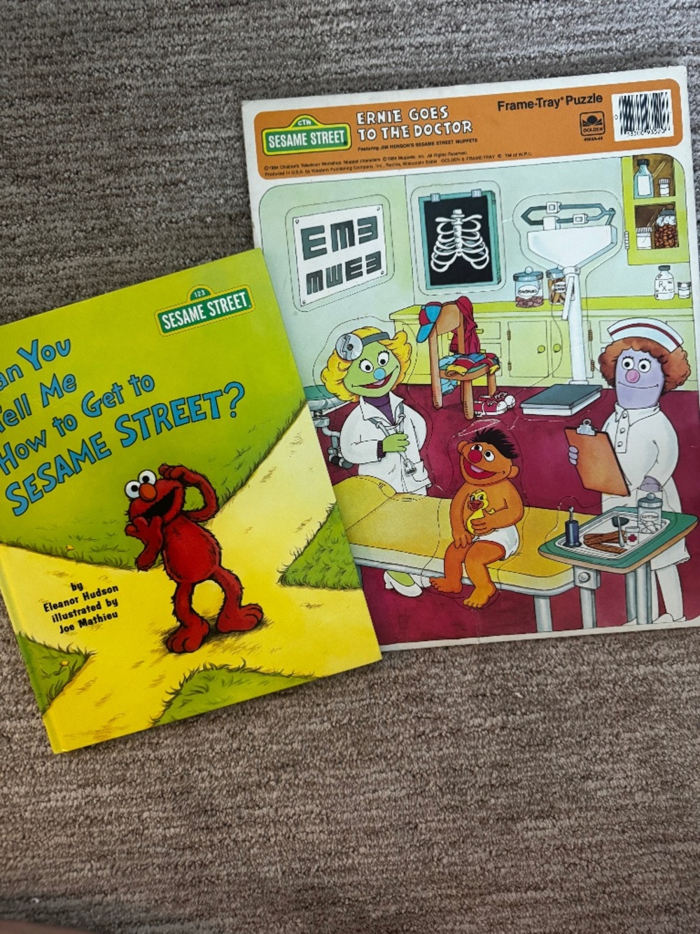 Nostalgic Sesame Street Bundle | Puzzle & Book!